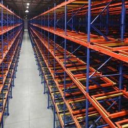 AK Material Handling Systems - Push Back Pallet Rack Systems