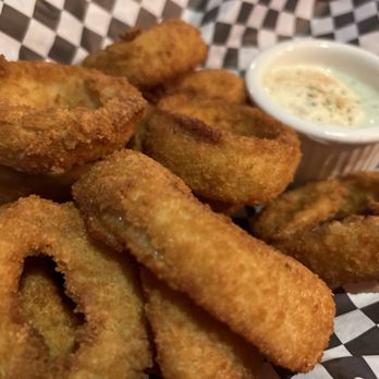 The Three Lions Pub - Onion rings - British Near Me - Redmond, Washington The Three Lions Pub - Onion rings - British Near Me - Redmond, Washington