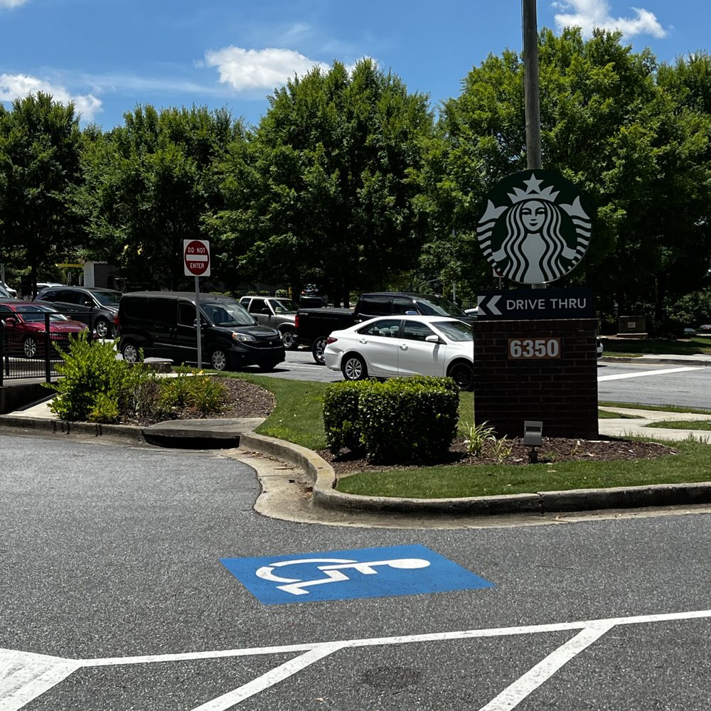 Starbucks - Starbucks sign that can be seen from the street. - Coffee & Tea Near Me - Atlanta, Georgia Starbucks - Starbucks sign that can be seen from the street. - Coffee & Tea Near Me - Atlanta, Georgia