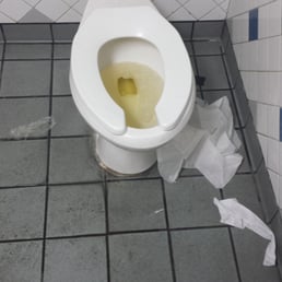 Really nasty bathrooms