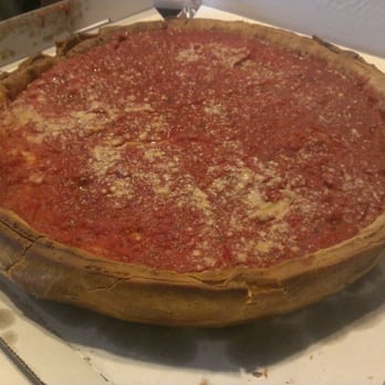 Giordano's - Giordano's Large Special Stuffed Pizza Pie, well-done, cut into 12 pieces - Pizza Near Me - Streamwood, Illinois
