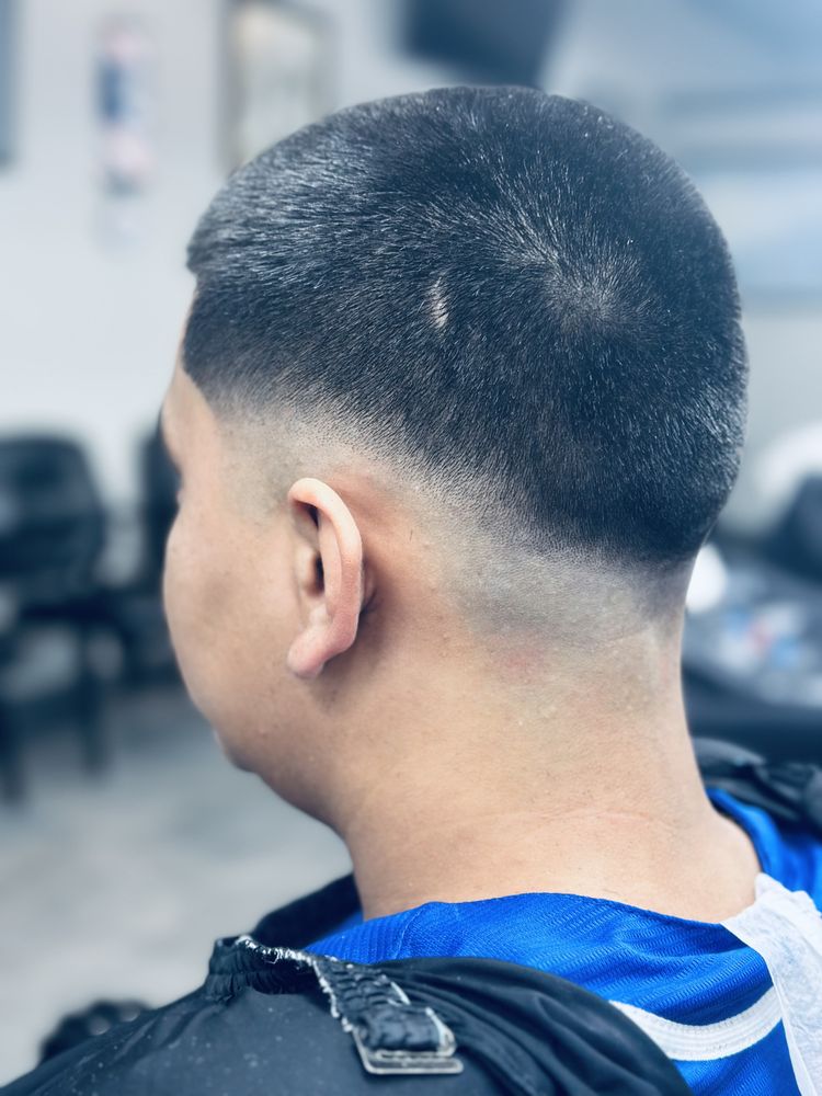 Main Street Barber Shop Logo
