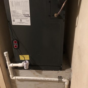 Air 1 Air Conditioning Services - Today's installation done with a proper drain. There is no comparison of this installation compared to the previous one. - Heating & Air Conditioning/HVAC Near Me - Homestead, Florida Air 1 Air Conditioning Services - Today's installation done with a proper drain. There is no comparison of this installation compared to the previous one. - Heating & Air Conditioning/HVAC Near Me - Homestead, Florida