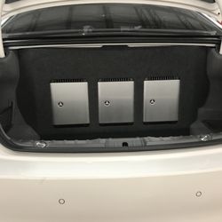 AMS Mobile Electronics & Home Theater - JL HD power in the B7 BMW!