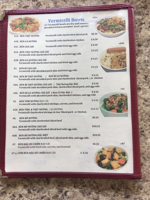 Menu photo 1 Pho Dan Round Rock, TX