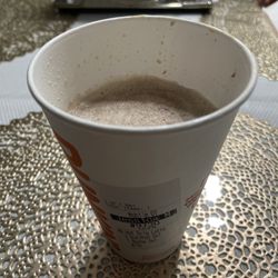 Dunkin' - I haven't even taken a sip out of this cup, not worth $5.