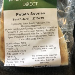 Wheat-free Bakery Direct - Potato Scones