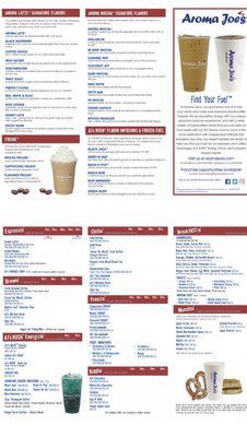 Menu photo 3 Aroma Joes - Ellsworth Ellsworth, ME Menu photo 3 Aroma Joes - Ellsworth Ellsworth, ME
