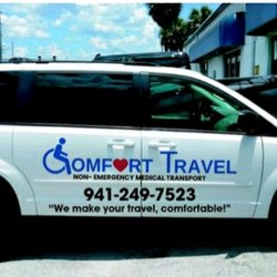 Comfort Travel Non-Emergency Medical Transport - Wheelchair Transportation van