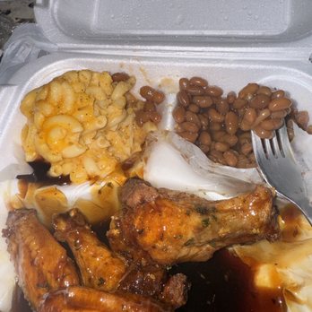 Jays Kitchen - Sorry it wasn't orderly, couldn't wait for a picture wanted to eat asap. - Food Trucks Near Me - Fort Lauderdale, Florida Jays Kitchen - Sorry it wasn't orderly, couldn't wait for a picture wanted to eat asap. - Food Trucks Near Me - Fort Lauderdale, Florida