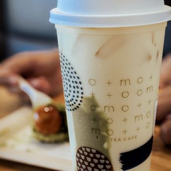 Motto Tea Cafe - Matcha mochi cream in a milk tea - Bubble Tea Near Me - San Gabriel, California Motto Tea Cafe - Matcha mochi cream in a milk tea - Bubble Tea Near Me - San Gabriel, California