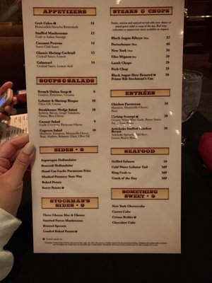 Menu photo 3 Stockman's Steakhouse Pahrump, NV