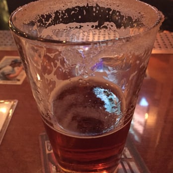 Woodie's Flat - Beautiful Green Lakes Christmas Ale featuring a Brown Sugar rim! - New American Near Me - Chicago, Illinois Woodie's Flat - Beautiful Green Lakes Christmas Ale featuring a Brown Sugar rim! - New American Near Me - Chicago, Illinois