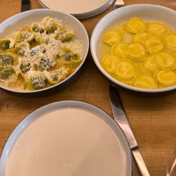 Misi - Sheep's Milk Ricotta Filled Occhi Spinach and Mascarpone Filled Tortelli - Italian Near Me - Brooklyn, New York Misi - Sheep's Milk Ricotta Filled Occhi Spinach and Mascarpone Filled Tortelli - Italian Near Me - Brooklyn, New York