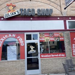 Julian’s Taco Shop - This Cute place on Main street looked inviting