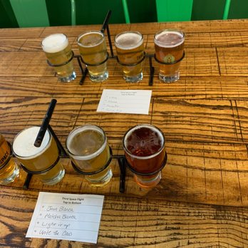 Third Space Brewing - Our flights!!! - Breweries Near Me - Milwaukee, Wisconsin