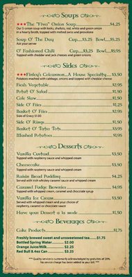 Menu photo 6 Finley's Irish Pub & Eatery Largo, FL
