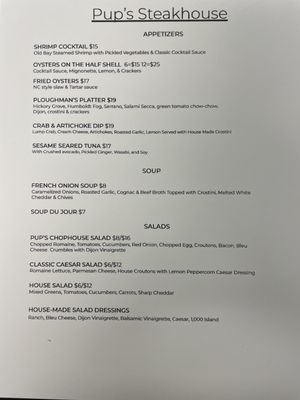 PUP’S STEAKHOUSE - Updated October 2025 - 49 Photos & 71 Reviews - 2801 ...