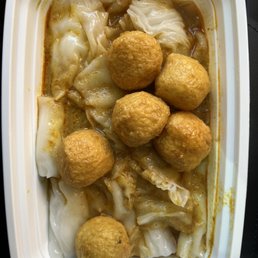 Curry Fish Ball Roll