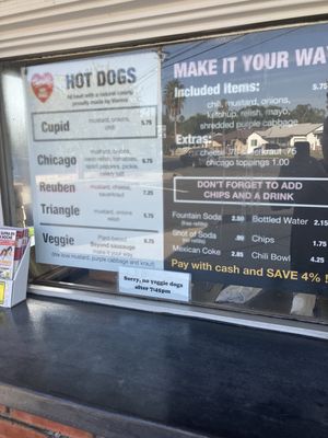 Menu photo 7 Cupid's Hot Dogs Winnetka, CA