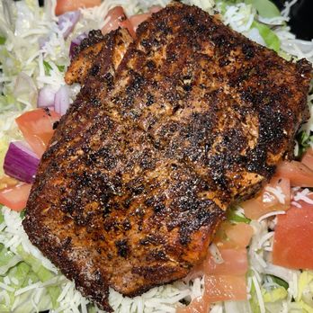 Gumbo Jeaux's - Bronzed Salmon Salad - Sandwiches Near Me - Houston, Texas