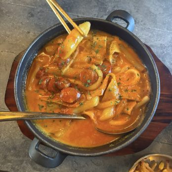 The Crew - rose tteokbokki - Korean Near Me - San Francisco, California
