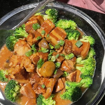 Royal Sichuan - Braised pork with chestnuts - Chinese Near Me - Richardson, Texas Royal Sichuan - Braised pork with chestnuts - Chinese Near Me - Richardson, Texas