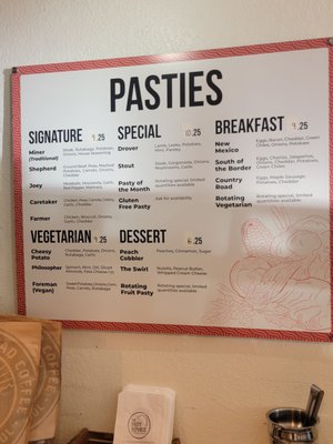 Menu photo 2 The Pasty Republic Denver, CO