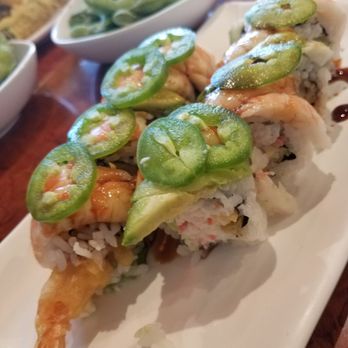 Roll & Grill - Sweet shrimp added jalapenos - Japanese Near Me - Fullerton, California Roll & Grill - Sweet shrimp added jalapenos - Japanese Near Me - Fullerton, California