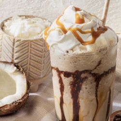 Bubble Wrapped - Caramel Mocha frappé