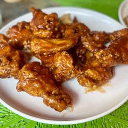 Fork Included - Sriracha honey crispy chicken