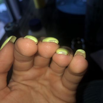 Venetian Nails and Spa - Half painted tips - Nail Salons Near Me - Greeley, Colorado Venetian Nails and Spa - Half painted tips - Nail Salons Near Me - Greeley, Colorado