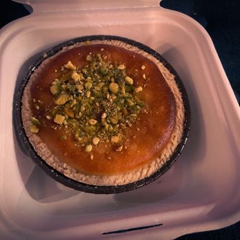 Levant Bistro - Baklava Tart, really nice not overly sweet and size like a personal pot pie, plenty for leftovers! Well--if you have leftover ;D - Gluten-Free Near Me - Los Angeles, California Levant Bistro - Baklava Tart, really nice not overly sweet and size like a personal pot pie, plenty for leftovers! Well--if you have leftover ;D - Gluten-Free Near Me - Los Angeles, California