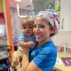 Boca Delray Pediatric Dentistry - Dr. Maria starts seeing young children at the age of 1 year old as per AAPD guidelines.