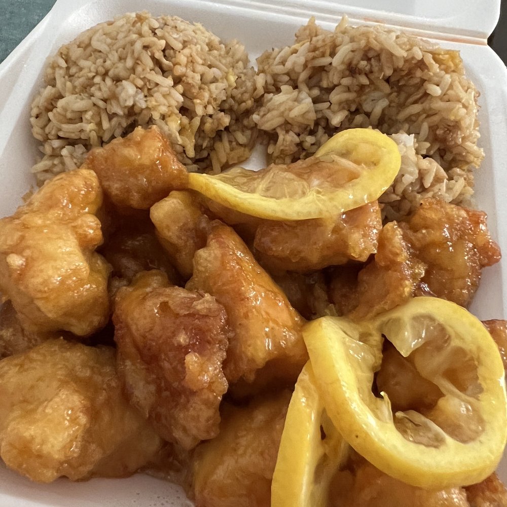 Chef Ming's Kitchen - Lemon Chicken Lunch - Chinese Near Me - Los Angeles, California