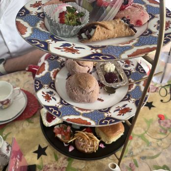 The Tea Kettle Cafe - Tower of food - Tea Rooms Near Me - Spring, Texas