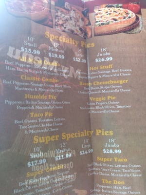 Menu photo 2 Godfather's Pizza Dayton, OH Menu photo 2 Godfather's Pizza Dayton, OH