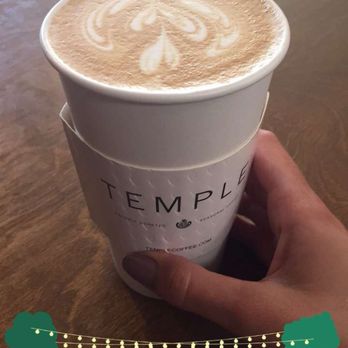 Temple Coffee - Hot latte - Coffee & Tea Near Me - Sacramento, California