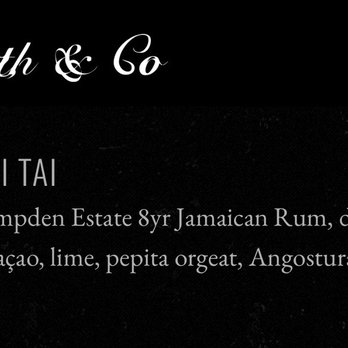 Death & Co - A $40 mai tai - Cocktail Bars Near Me - Seattle, Washington Death & Co - A $40 mai tai - Cocktail Bars Near Me - Seattle, Washington