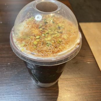 Shake Shack Midtown Tampa - Dubai chocolate shake crispy topping - Burgers Near Me - Tampa, Florida Shake Shack Midtown Tampa - Dubai chocolate shake crispy topping - Burgers Near Me - Tampa, Florida