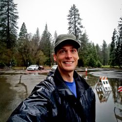 Cascade Falls - Just starting my hike in the early am!