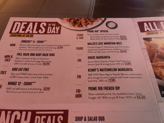 Menu photo 1 Miller's Ale House Ocean Township, NJ Menu photo 1 Miller's Ale House Ocean Township, NJ