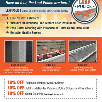 Leaf Police - Gutter Services Near Me