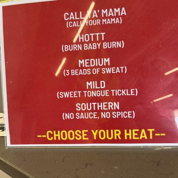 Hot Chi Chicken - Heat level - Chicken Shop Near Me - Chicago, Illinois