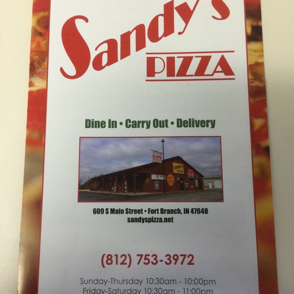 Sandy's Pizza - Pizza Near Me - Fort Branch, Indiana Sandy's Pizza - Pizza Near Me - Fort Branch, Indiana