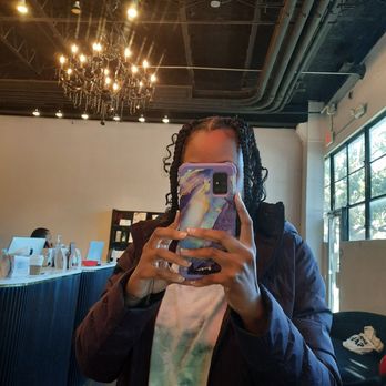 Salon Rose - Hair selfie in the salon - Hair Stylists Near Me - Houston, Texas