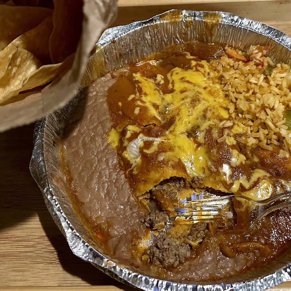 Ground Beef Enchiladas