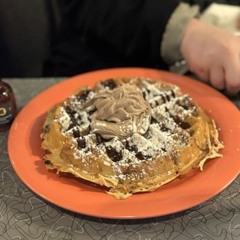 The Friendly Toast - Waffle of Wall Street (it was a special) - Bars Near Me - Boston, Massachusetts The Friendly Toast - Waffle of Wall Street (it was a special) - Bars Near Me - Boston, Massachusetts