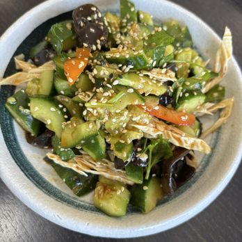 Super Bao - Cucumber Salad with Tofu Skin (A09) - Dim Sum Near Me - Mountain View, California Super Bao - Cucumber Salad with Tofu Skin (A09) - Dim Sum Near Me - Mountain View, California