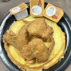 The Kitchen Bar & Grill - Pancake and wings!